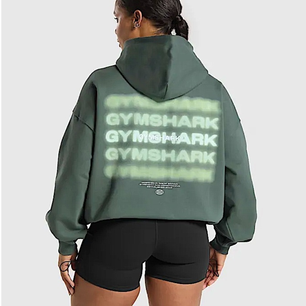 GYMSHARK GLOW OVERSIZED HOODIE